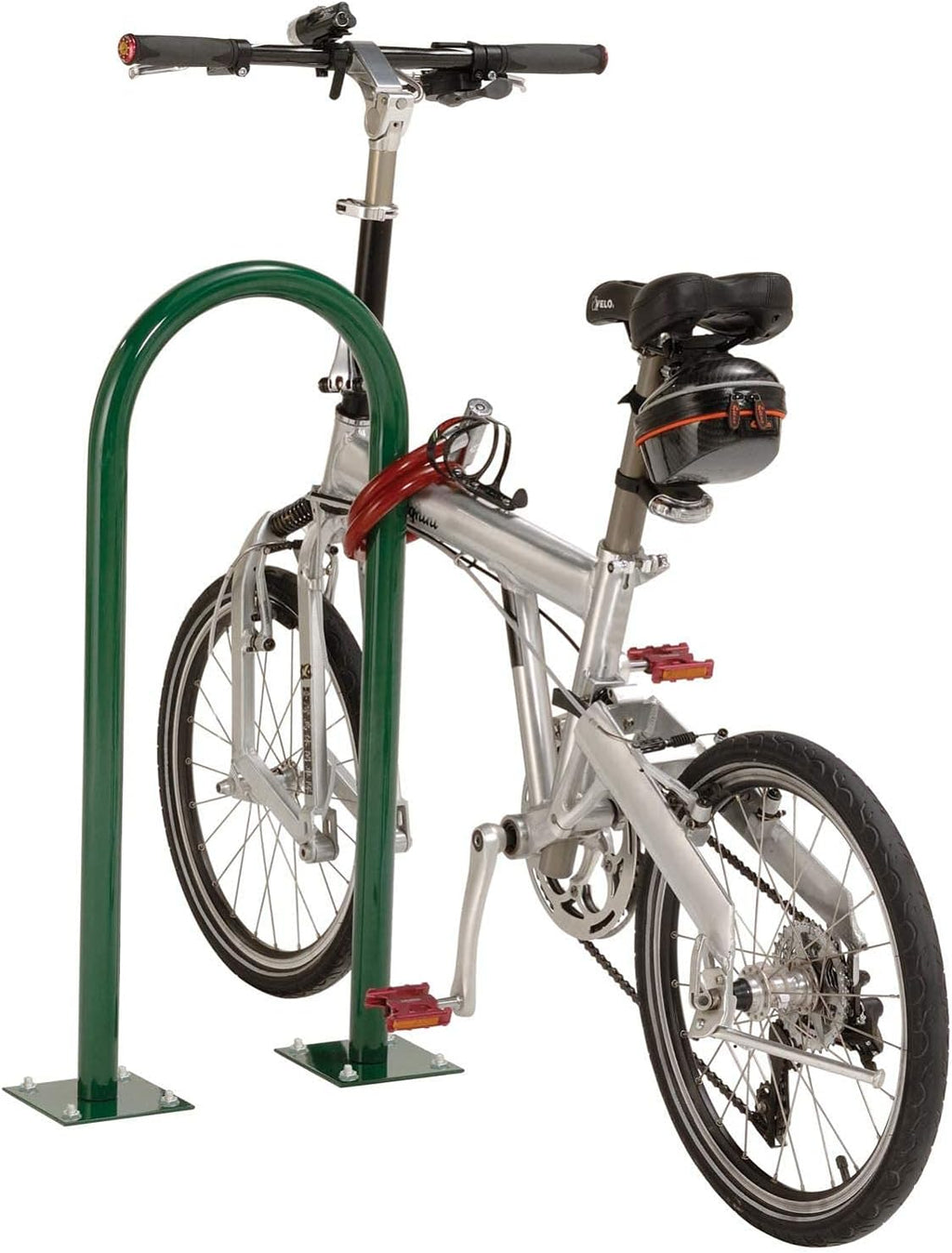 Green Flange Mount 2-Bike Capacity Bike Rack I574