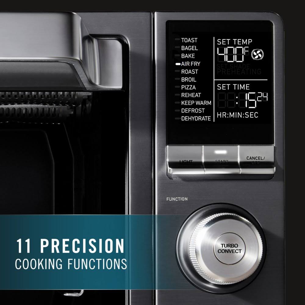 Dark Stainless Steel Air Fry Convection Oven U80673