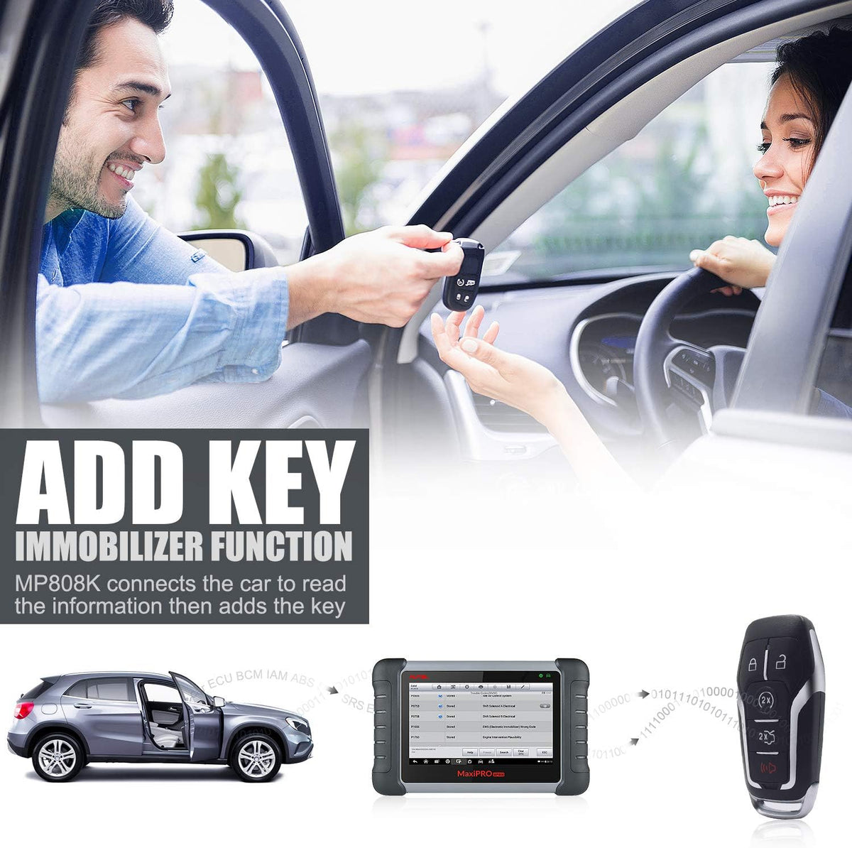 Car Diagnostic Scan Tool with Bi-Directional Control L102801