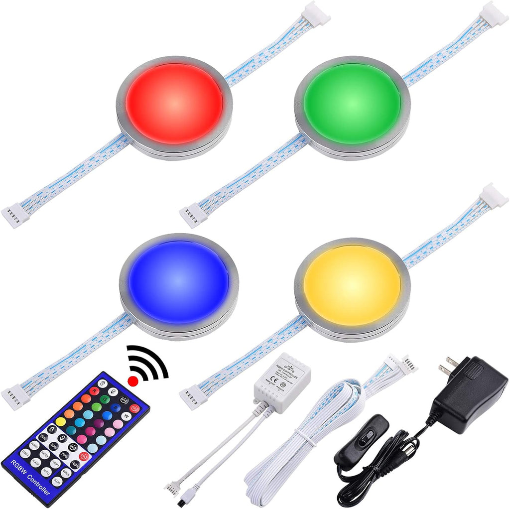Linkable RGBWW Under Cabinet LED Lighting Kit E4302
