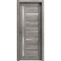 Sliding French Pocket Door 18 x 96 inches Solid Wood Interior Door J715