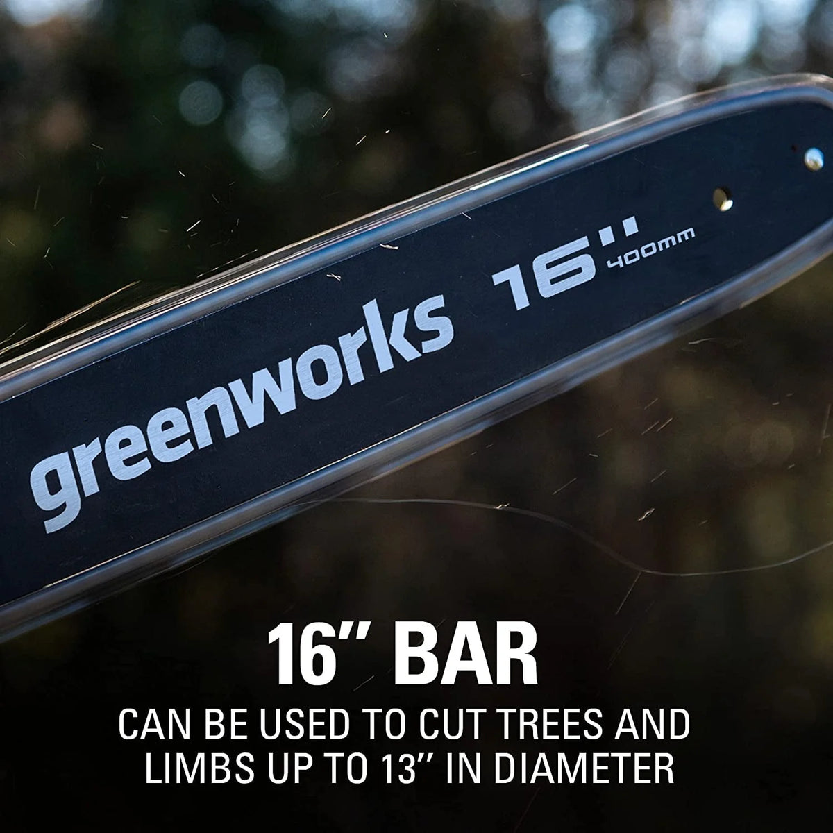 40V 16-inch Brushless Chainsaw with 4 Ah Battery and Charger P571005