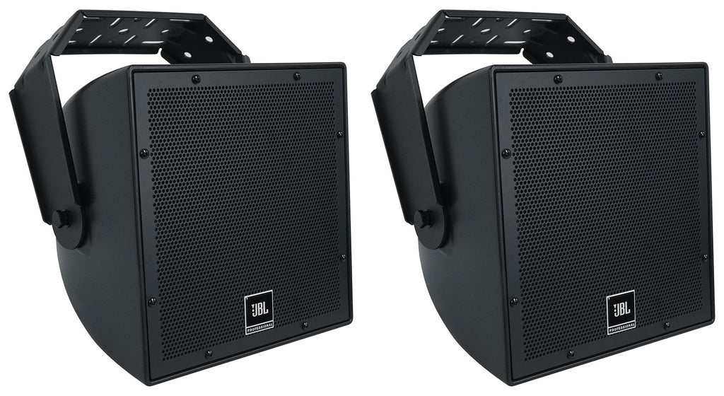 8" Black Indoor/Outdoor Surface Mount Commercial Speakers I100