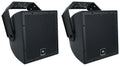 8" Black Indoor/Outdoor Surface Mount Commercial Speakers I100