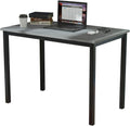 Black Brown 47 inches Computer Desk V82885