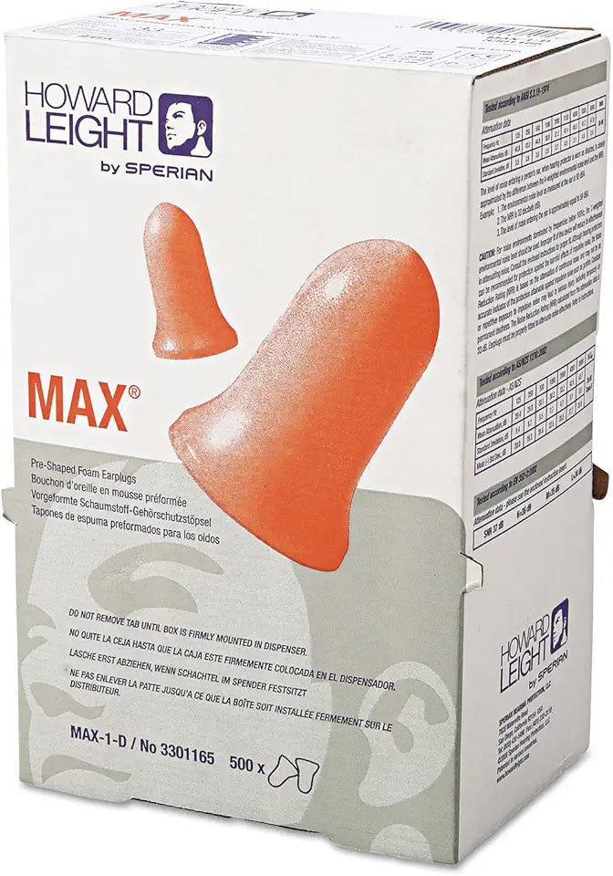 Ear Plugs, 33dB, 500 Pack G287751