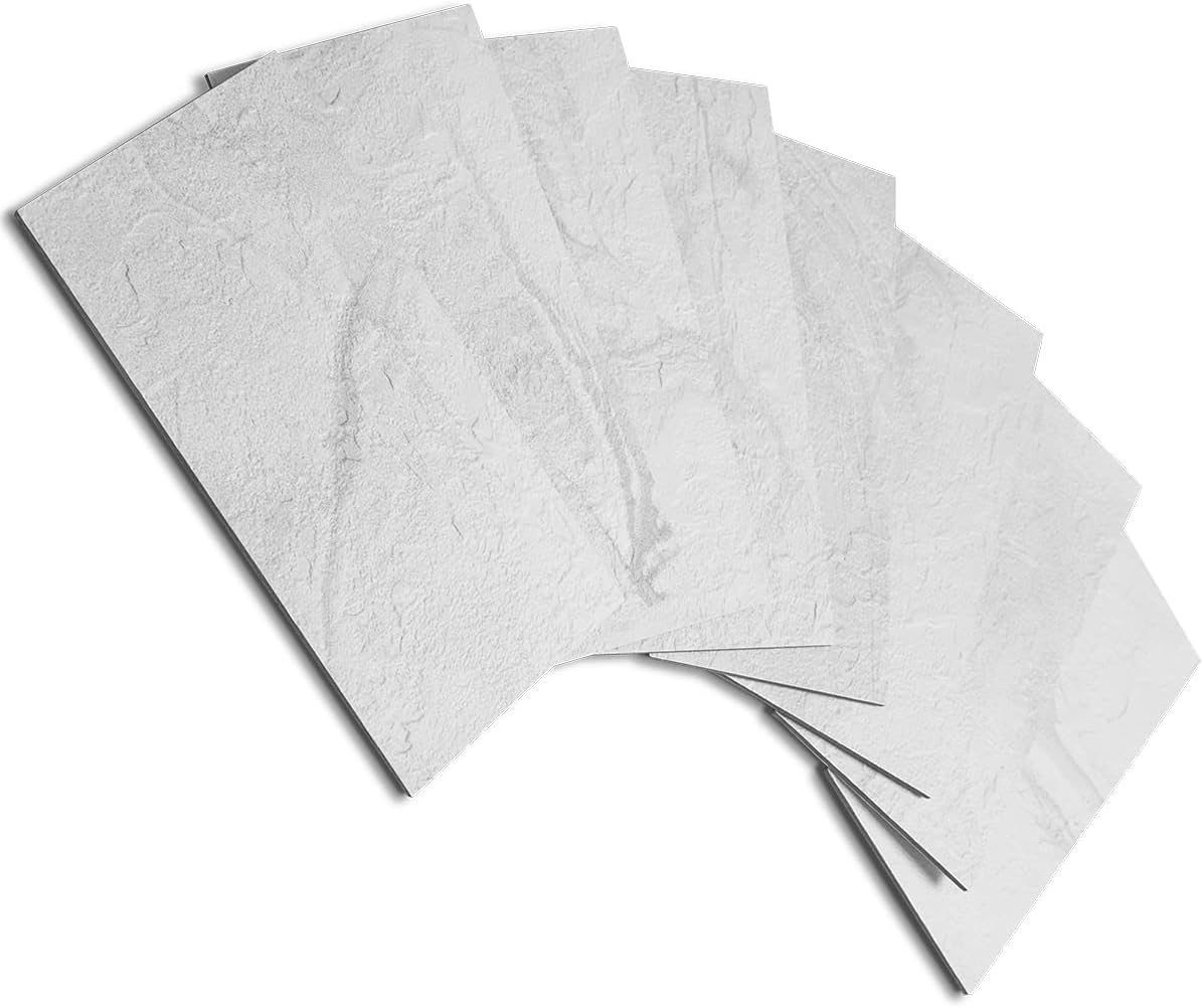 100 Piece Peel and Stick Backsplash PVC Tile J812