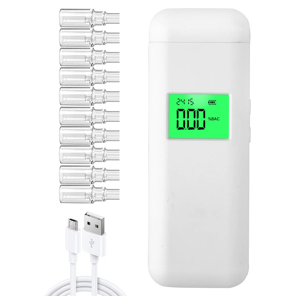 Portable Breathalyzer with LCD Display D86648