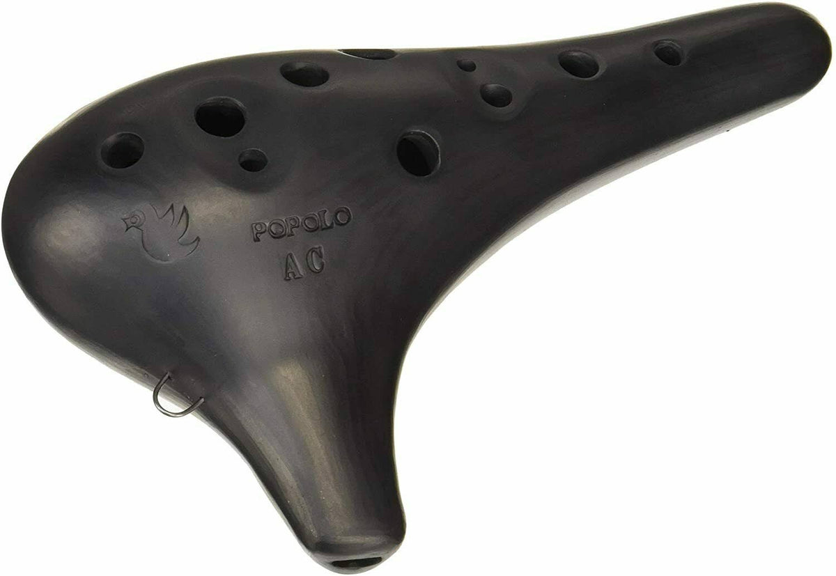 Alto C Ocarina Music Instrument Black D624960