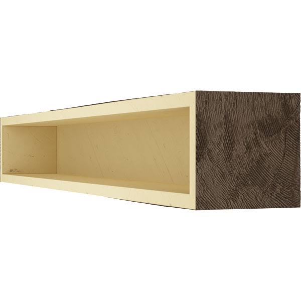 Pecky Cypress Faux Wood Fireplace Mantel G20804