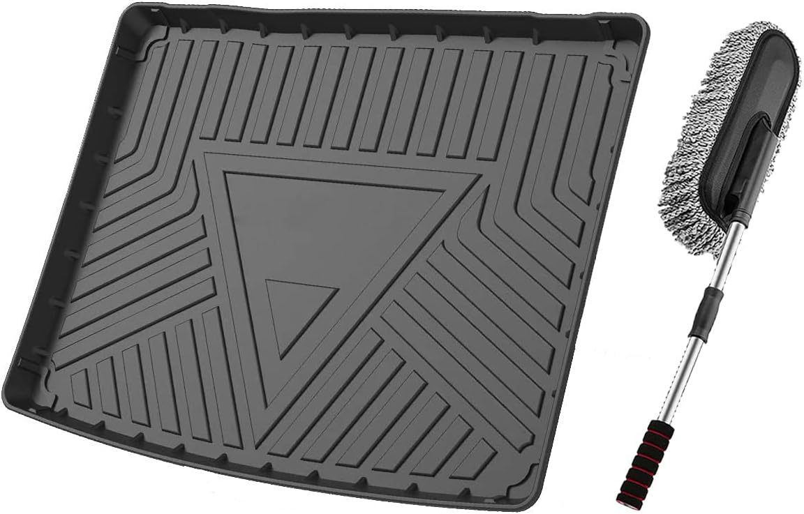 Cargo Mat Liner Trunk Liner for Jeep Renegade 2016-2019, Pack of 2 E4969
