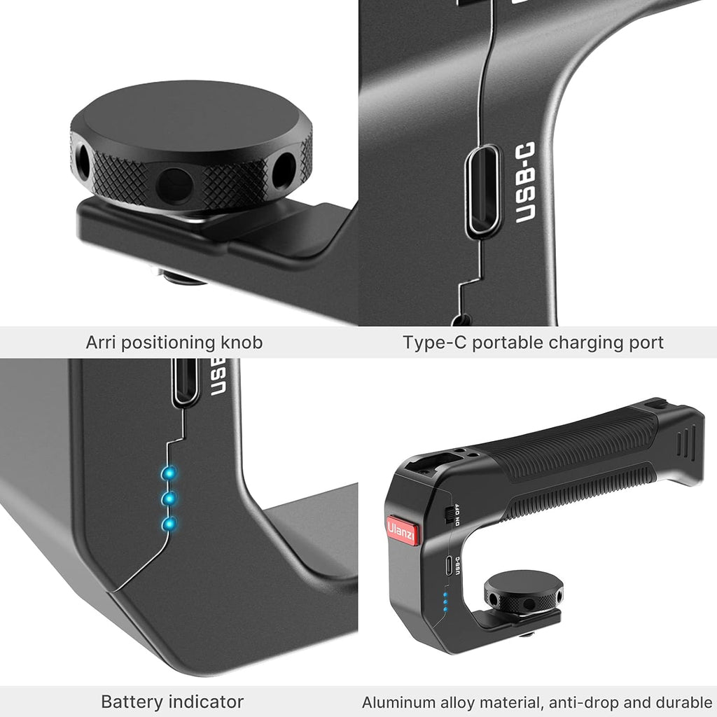 Rechargeable Battery Grip with Arri Locating Pin Mount L391845