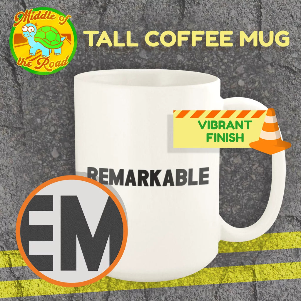 White Ceramic 15oz Mug R476