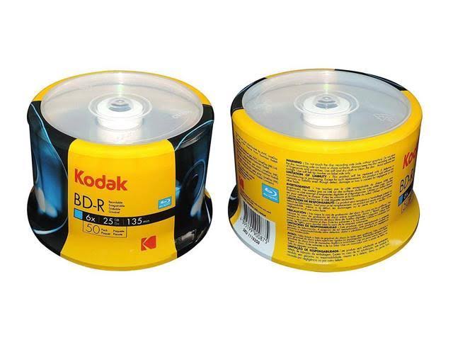 100-Pack BD-R BLU-RAY Blank Disc Media 25GB W36866