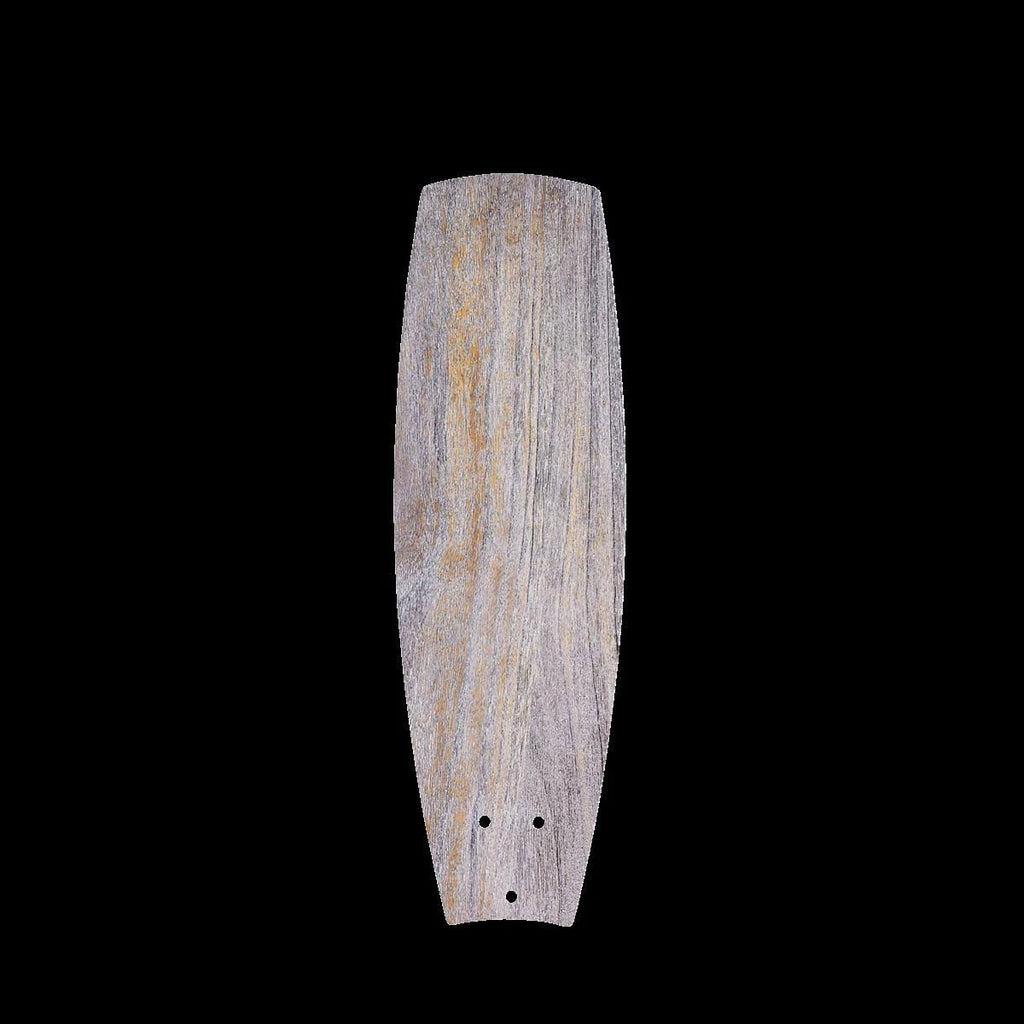 52 in. Carved Wood Blade Set White G199617