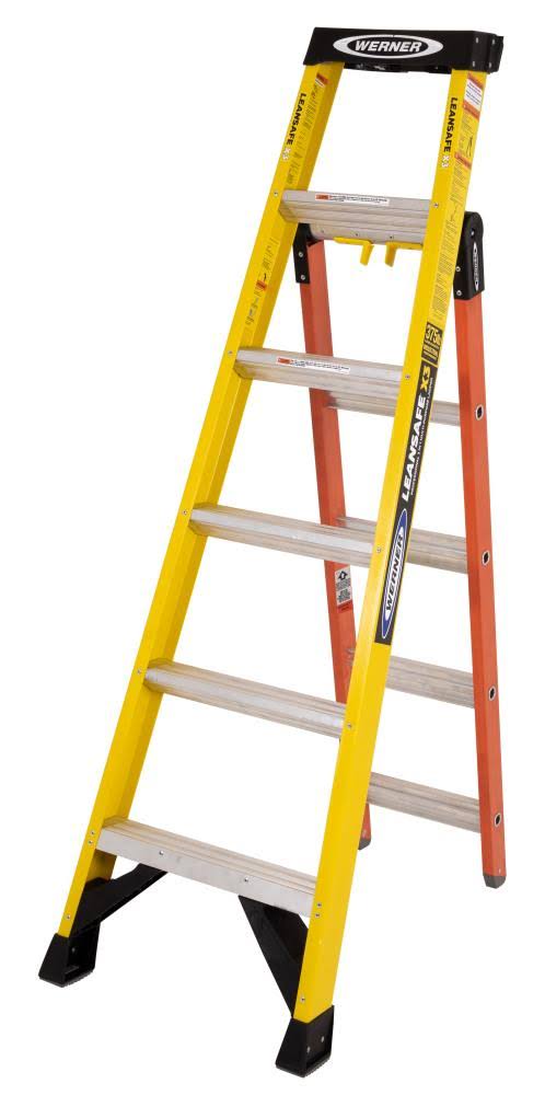 Fiberglass 6 ft. 3-in-1 Multi-Purpose Ladder G398
