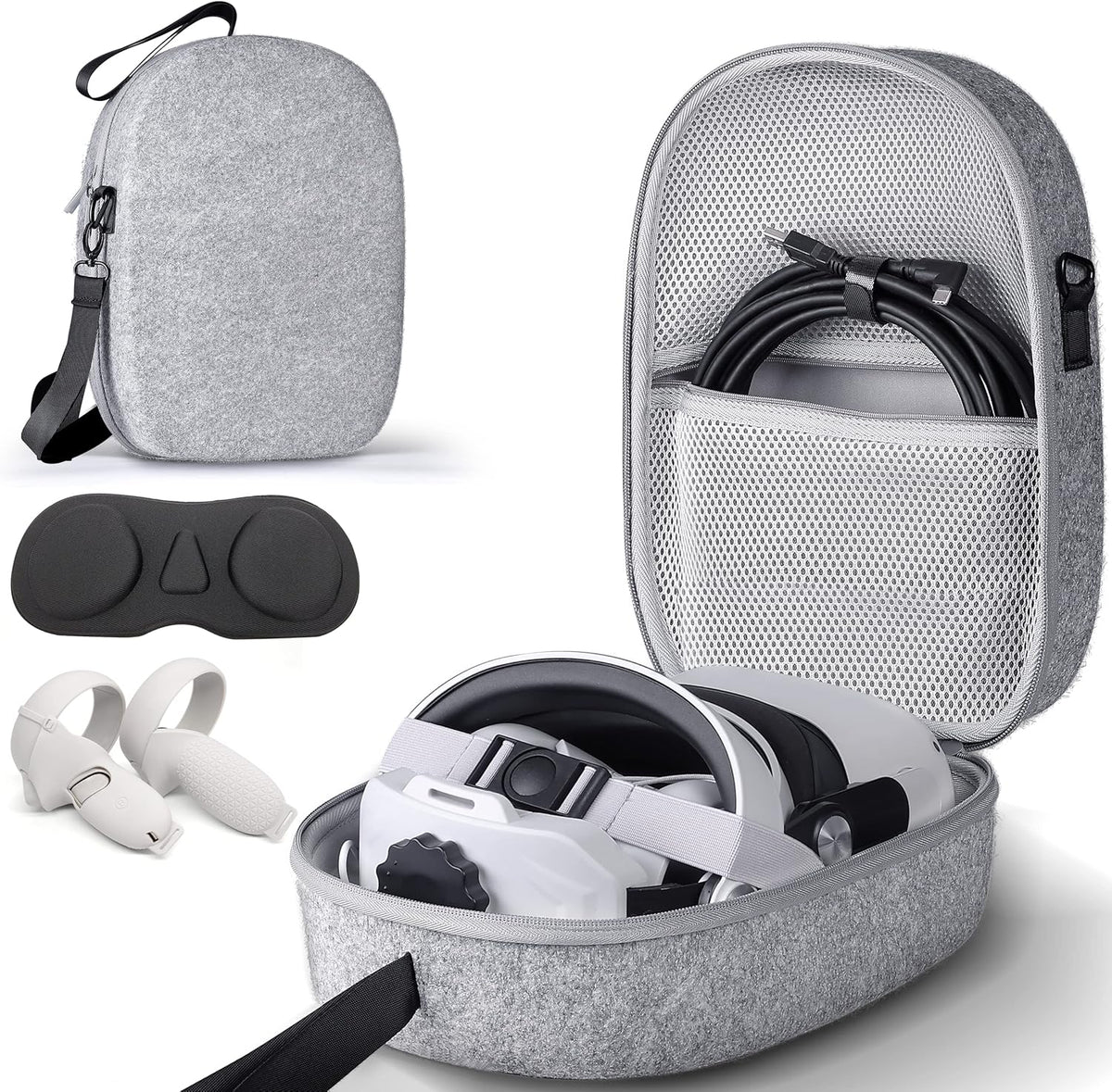Hard Shell Carrying Case for Oculus Quest 2 Pack of 2 Z6050