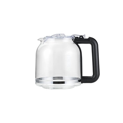 Black 12 Cup Programmable Coffee Machine with Borosilicate Glass Carafe Z8720