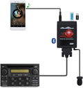 Bluetooth Car Adapter with Wireless Hands-Free Receiver J4539