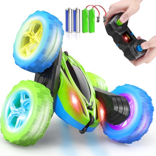 Remote Control Car 2.4GHz 4WD Double Sided 360° Rotating Monster Truck Y176