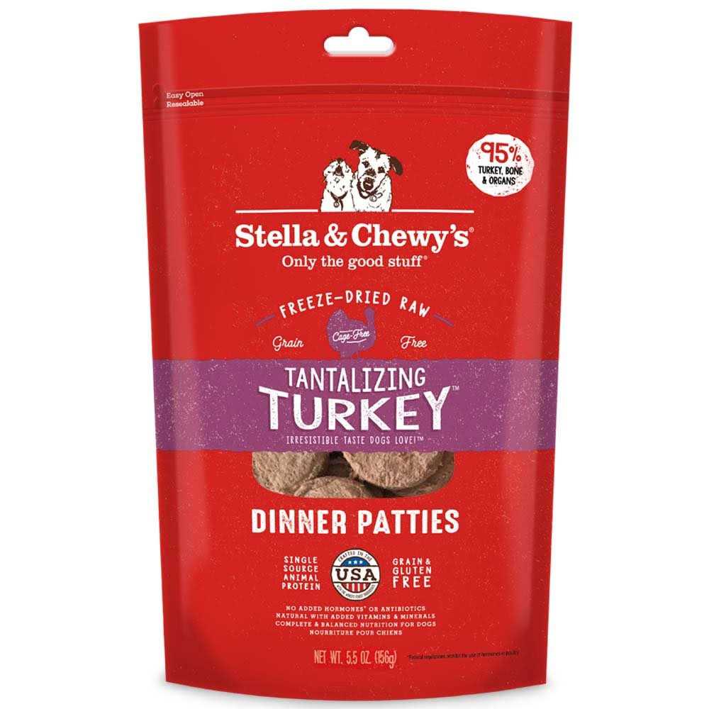 Freeze Dried Turkey Dinner Patties Dog Food Z64633
