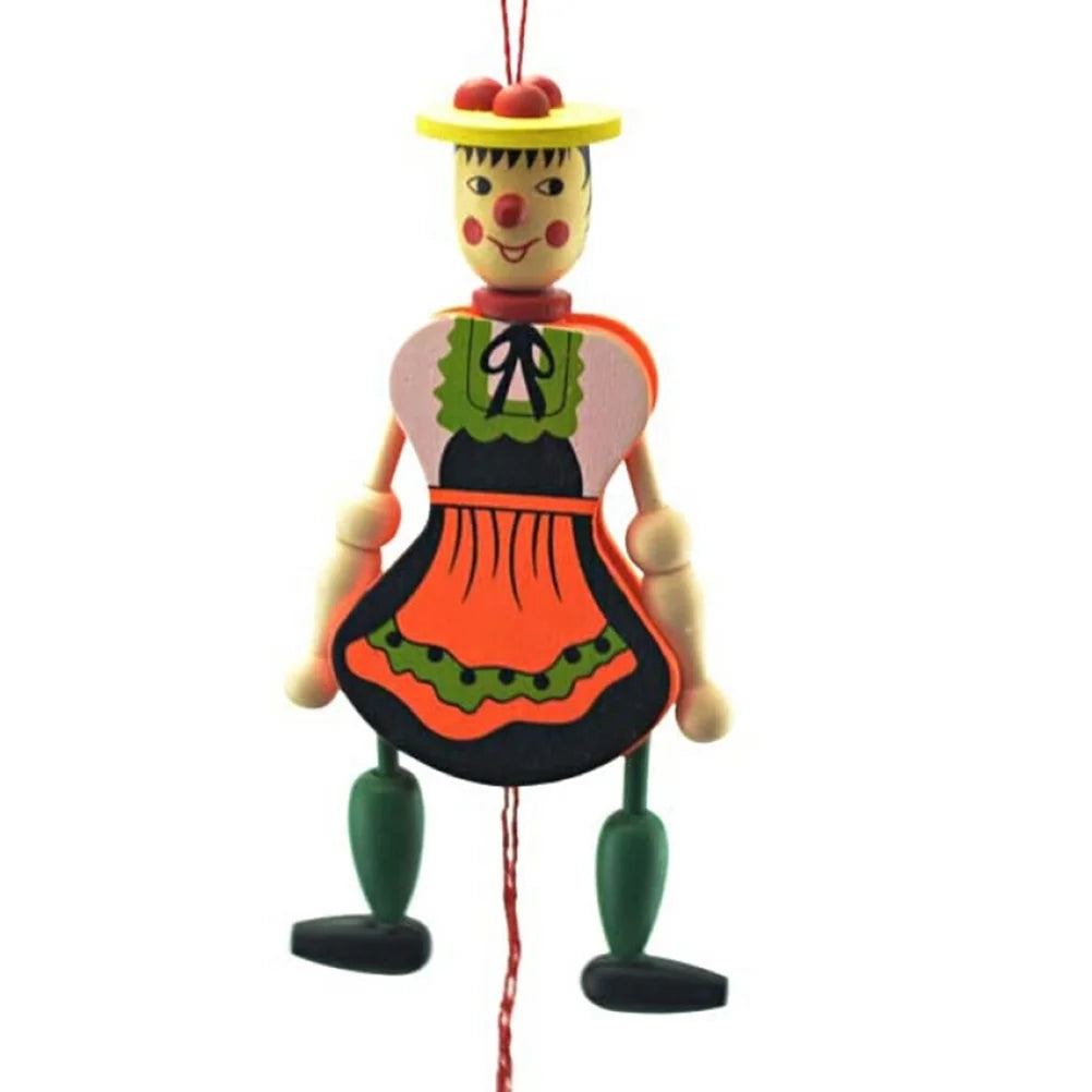 Wood Marionette Puppet Doll with Strings T148217