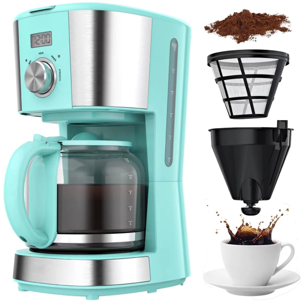 12-Cup Programmable Coffee Maker with Timer S22615