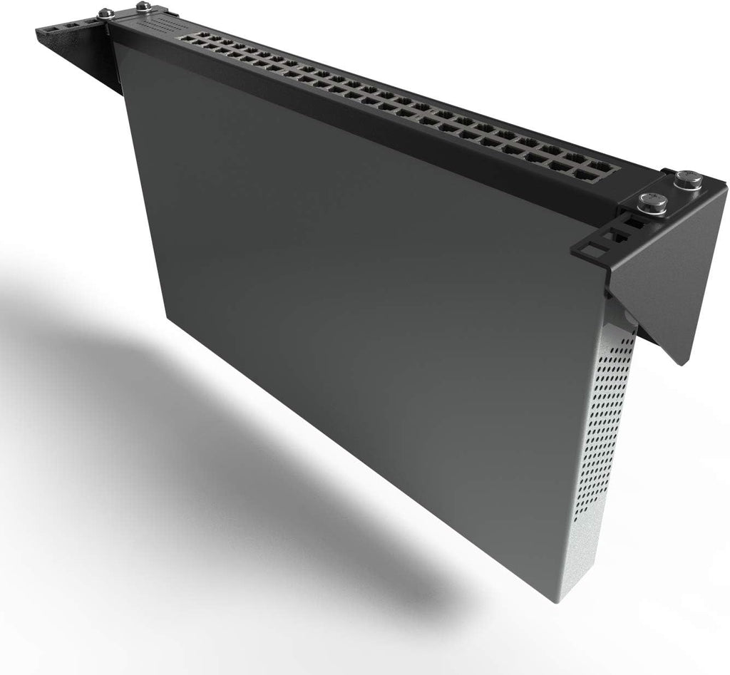 4U Cold Rolled Steel Wall Mountable Vertical Rack Pack of 2 C3135