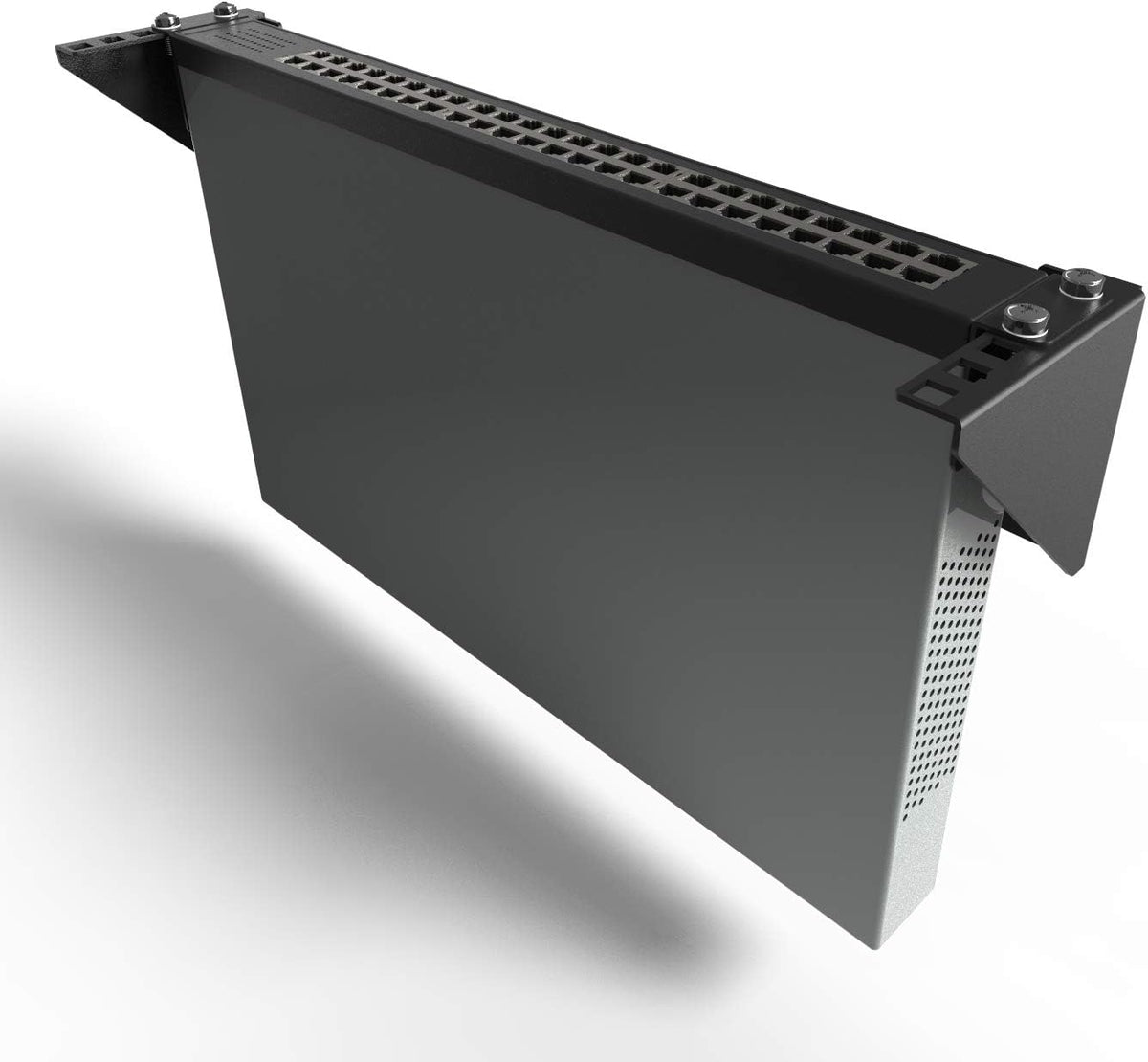 4U Cold Rolled Steel Wall Mountable Vertical Rack Pack of 2 C3135
