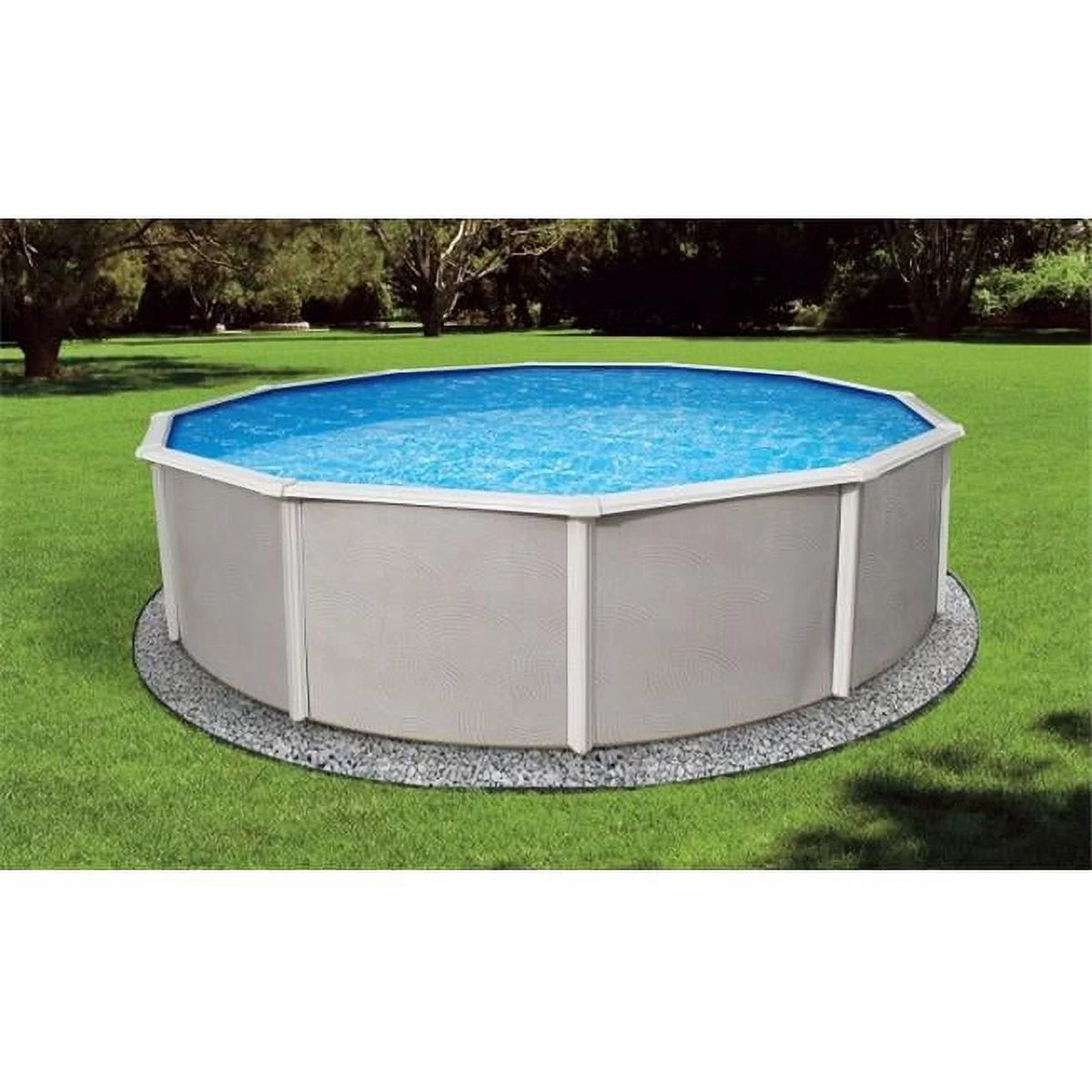 27' Round 52'' Steel Pool D133218