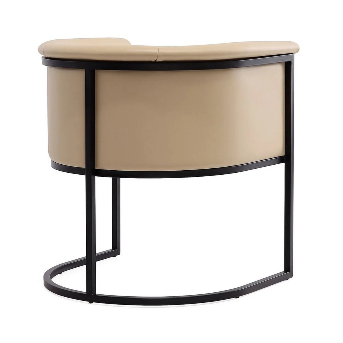 Tan and Black Faux Leather Dining Chair (Set of 2) T419878