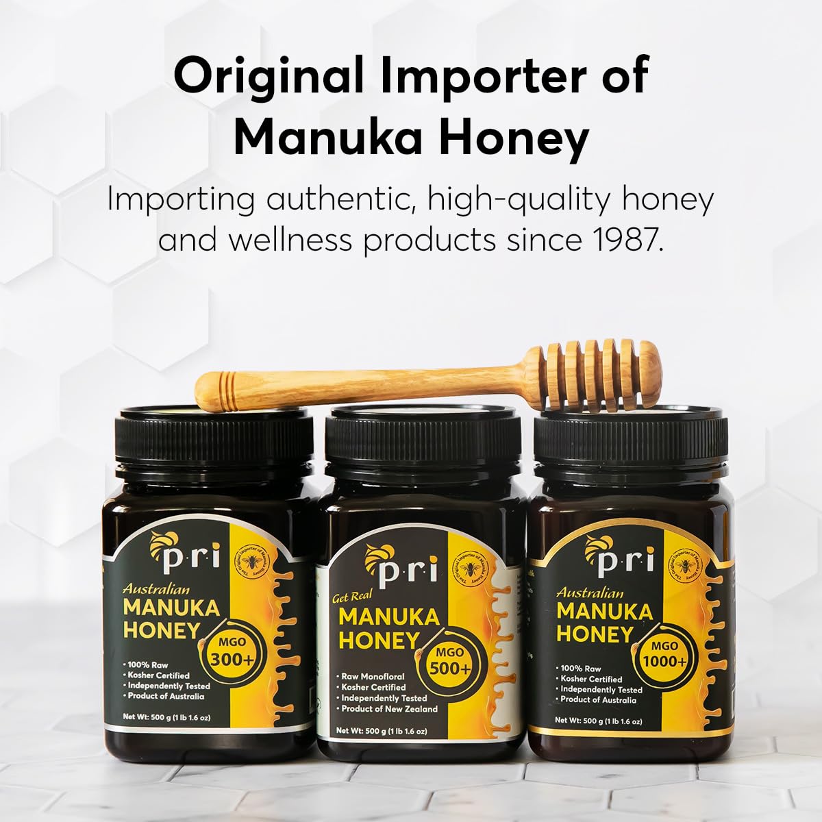 MGO 500+ 1.1LB Raw Monofloral Manuka Honey U485