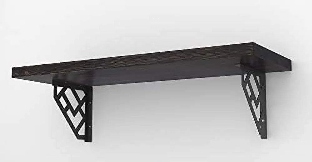 Wall Mounted Desk Table 24X14 Rustic Burn S830