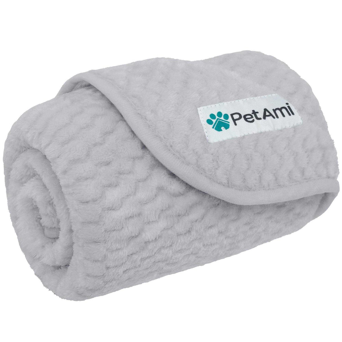 Sherpa Fleece Waterproof Waffle Cat Dog Blanket U382685