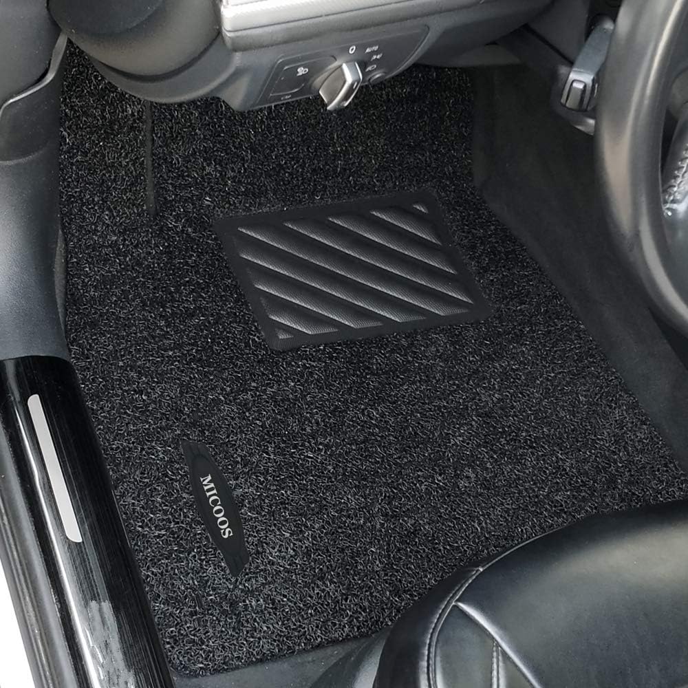 Black Waterproof Heavy Duty Car Floor Mat Set O585
