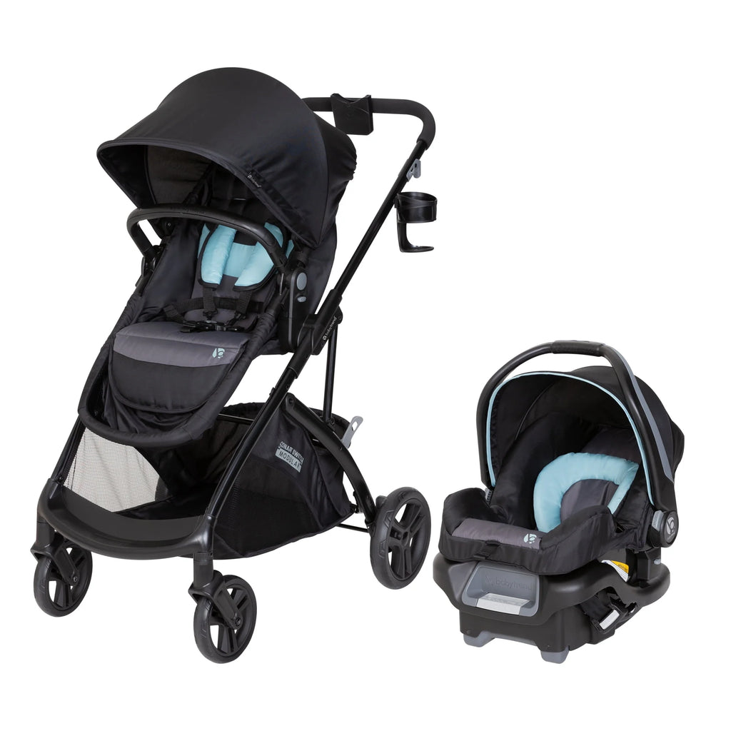 Desert Pink 6-in-1 Modular Travel System Stroller F5904