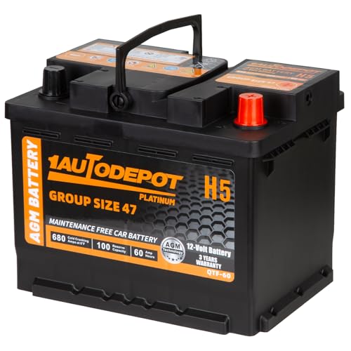 12V 70Ah 710CCA AGM Car Battery Q2425