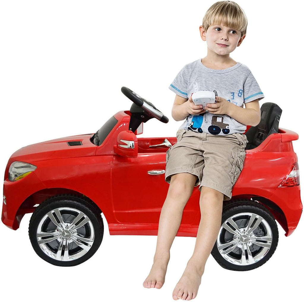 Black 6V Electric Ride On Car with Remote Control B4114