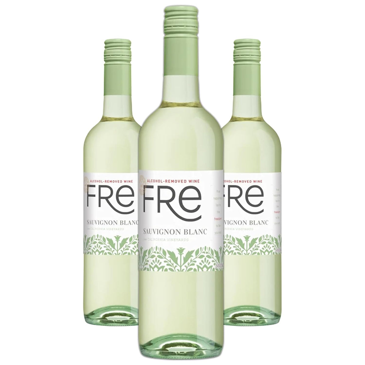 Non-Alcoholic Sauvignon Blanc Wine, 750ML, 3-PACK J115
