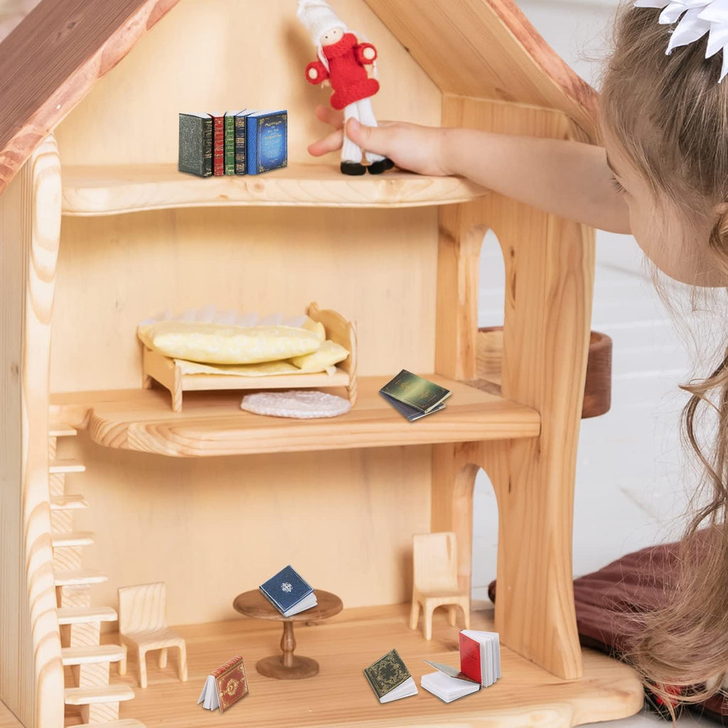 30 Pieces 1:12 Scale Miniature Dollhouse Books A816