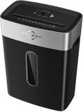 Micro-Cut Paper Shredder, 6-Sheet P-4, 4-Gallon, Black, Pack of 2 Z300770