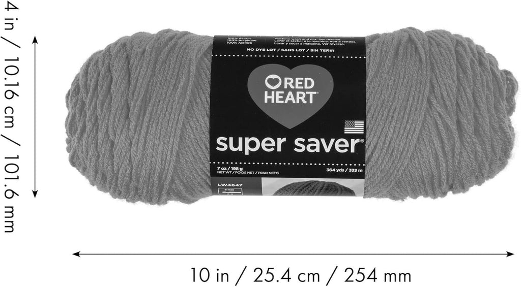 3 Pack 198g Acrylic 4 Medium Worsted Yarn Y46265