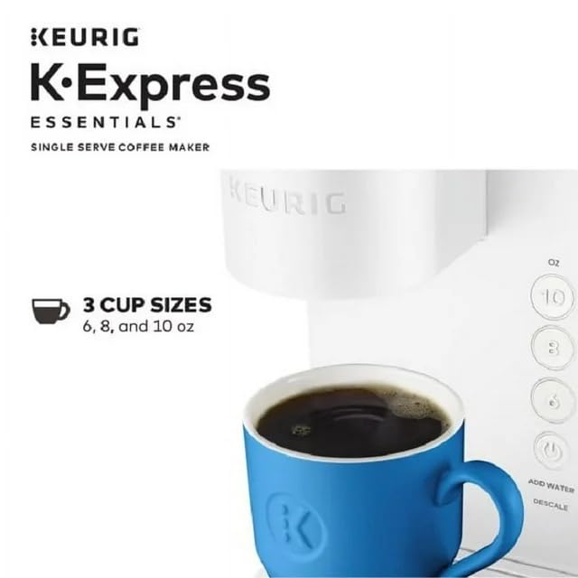 Single Serve K-Cup Pod Coffee Maker, Black, Compact Y317028
