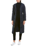Hooded Maxi Jacket Navy N863470