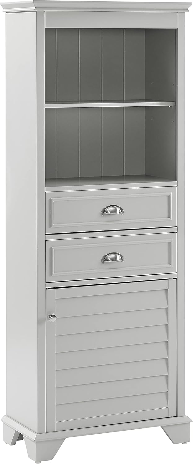 Espresso Tall Bathroom Cabinet T485935