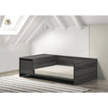 Dark Gray Off White Pet Bed with Cushion M96512