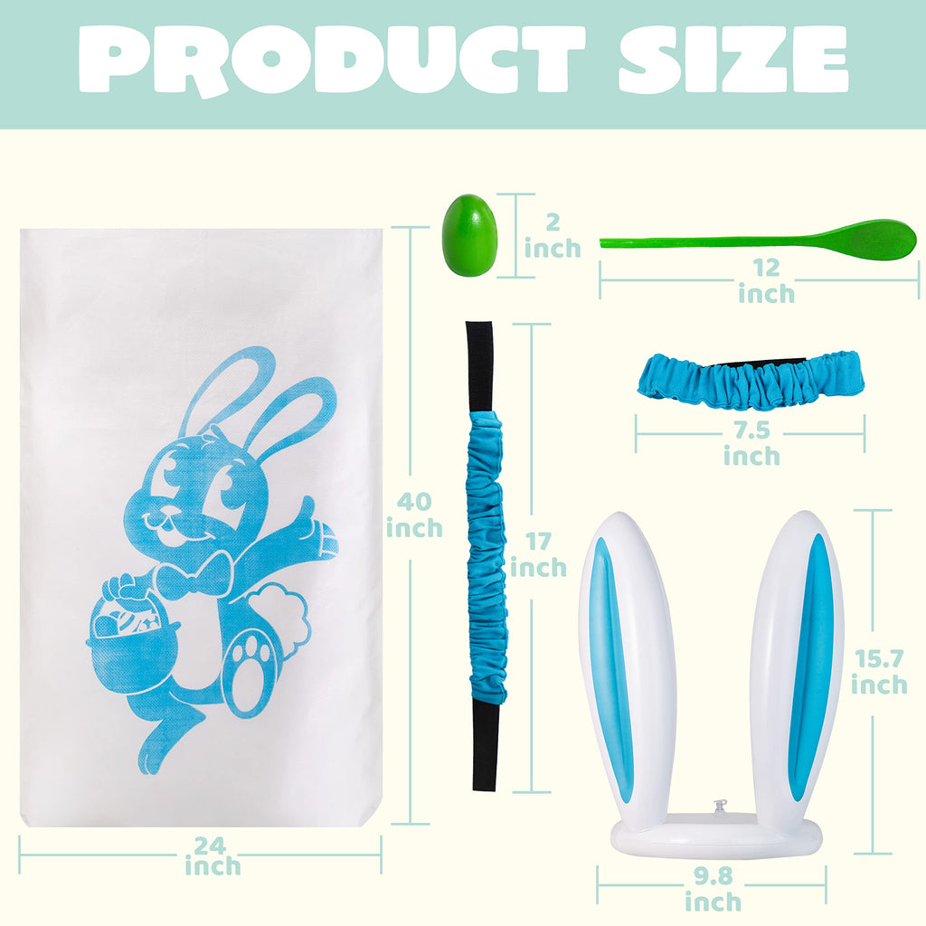 36Pcs 6 Player Easter Potato Sack Race Bags for Kids U817