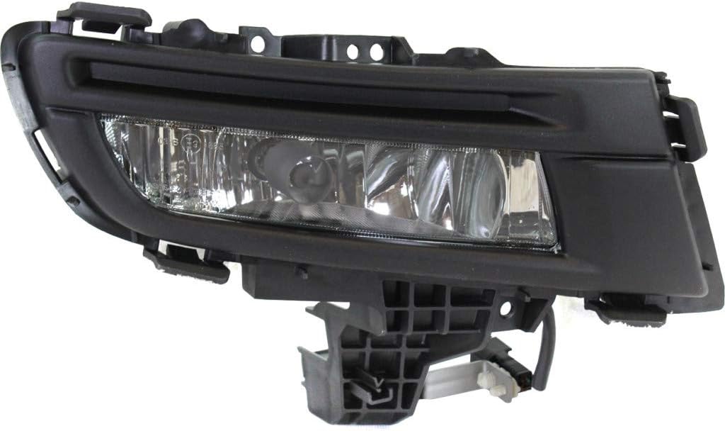 Passenger Side Fog Light Assembly for Mazda 3 Sedan 2007-2009 T786687