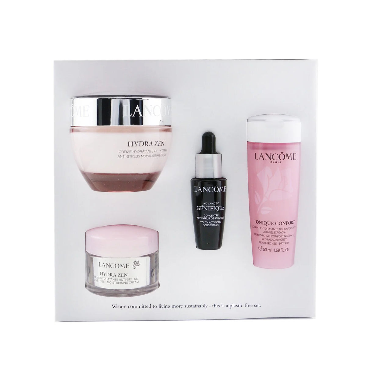 4pcs Soothing Routine Set with Tonique and Moisturizing Creams D806381