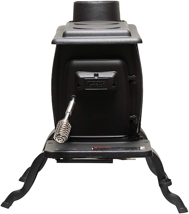 Black Cast Iron Wood Stove I72958